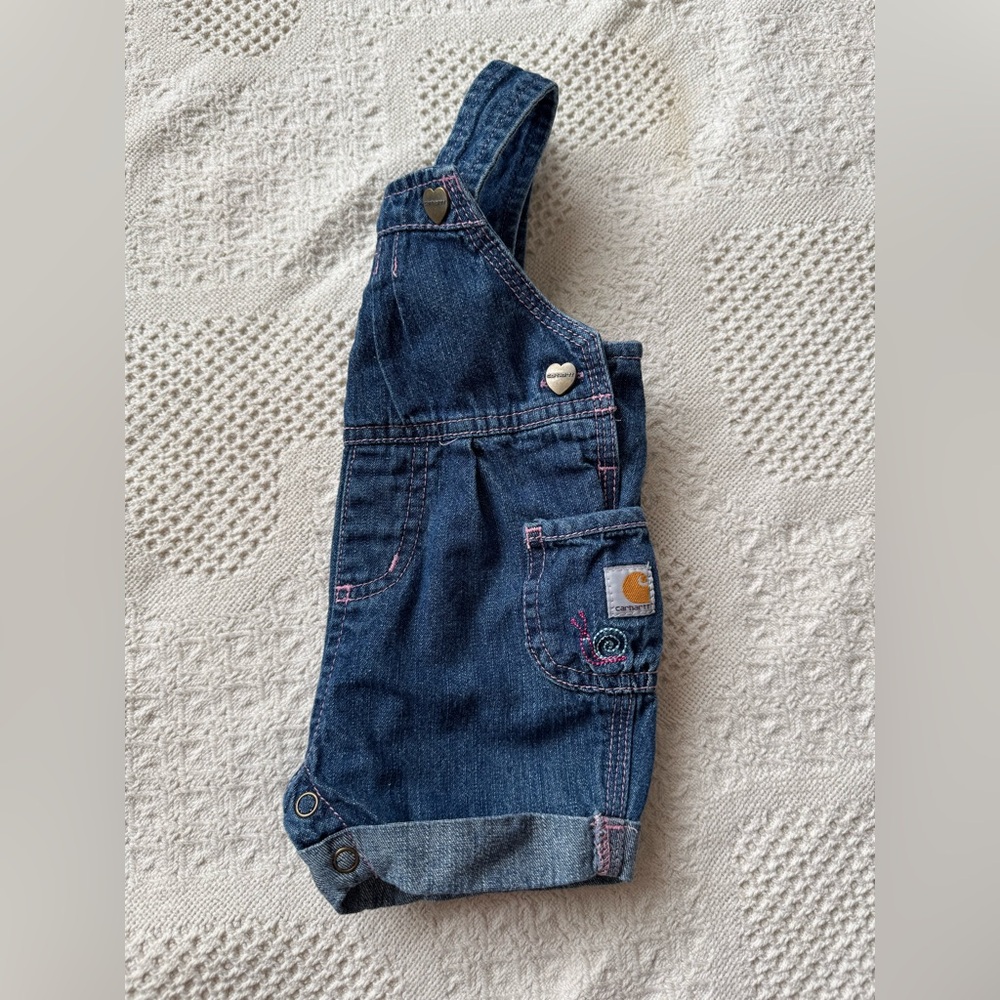 Carhartt Shortalls 6 months Cotton - Picture 3 of 4